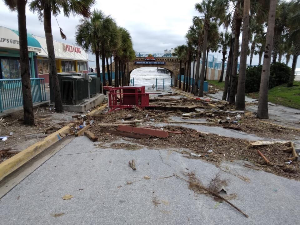 Hurricane Ian did major damage in the area in September.